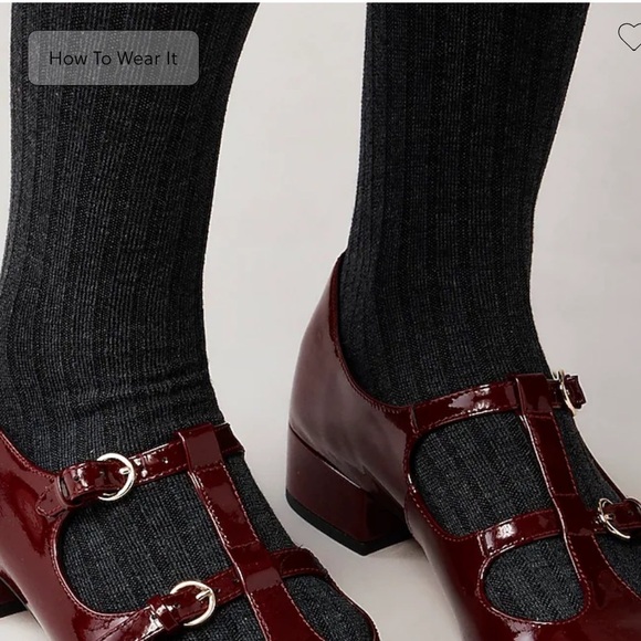 NWOT J crew heather charcoal Ribbed tights - Picture 3 of 4